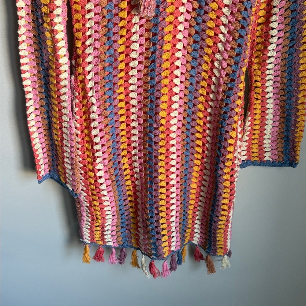 Saylor Multi Vonetta Mini Dress Large - Picture 9 of 14